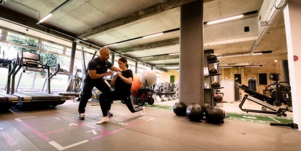 salle de fitness dédiée au personal training à la roche sur yon